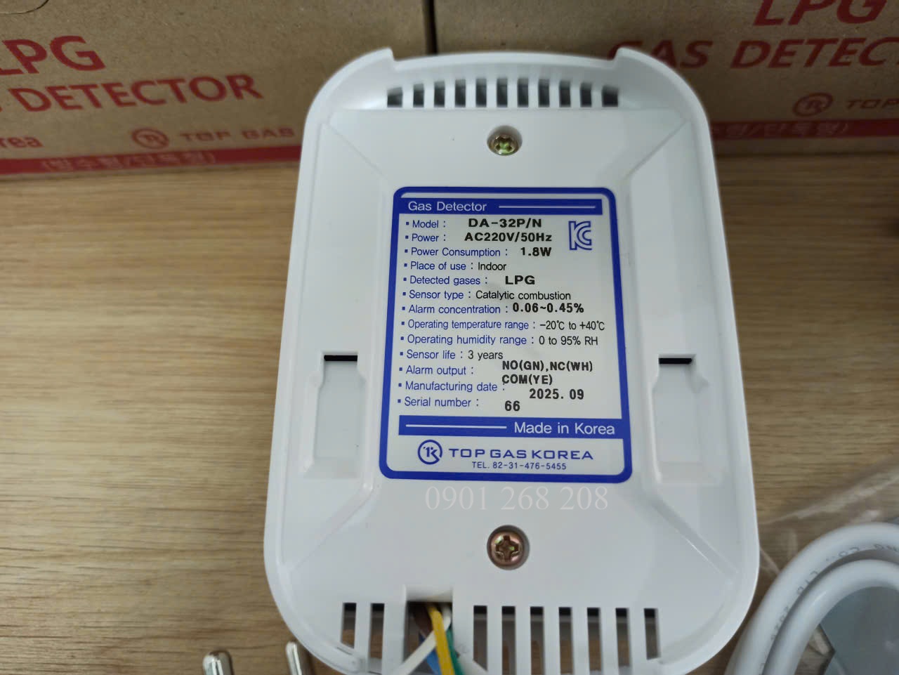 DA-32PN topgas gas detector made in korea